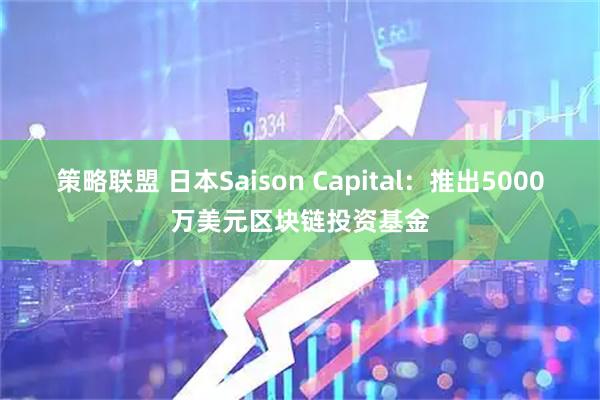 策略联盟 日本Saison Capital：推出5000万美元区块链投资基金