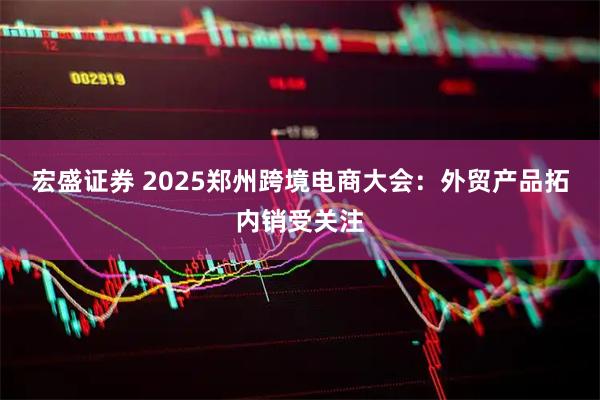 宏盛证券 2025郑州跨境电商大会：外贸产品拓内销受关注