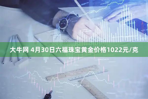 大牛网 4月30日六福珠宝黄金价格1022元/克